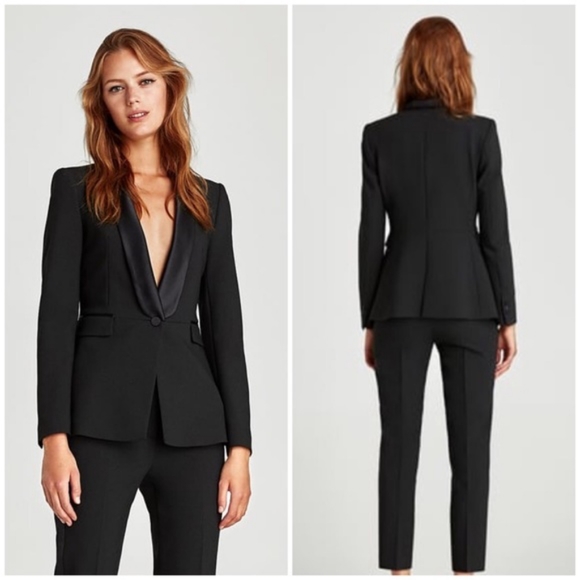zara tuxedo jacket